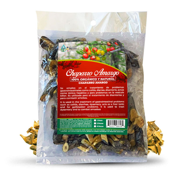 Chaparro Bitter Herb Tea 4 oz. 113gr. Bitter Chaparro Wood