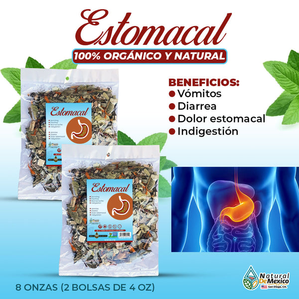 Compuesto Herbal Estomacal 8 Oz (2 Bolsas de 4 Oz)