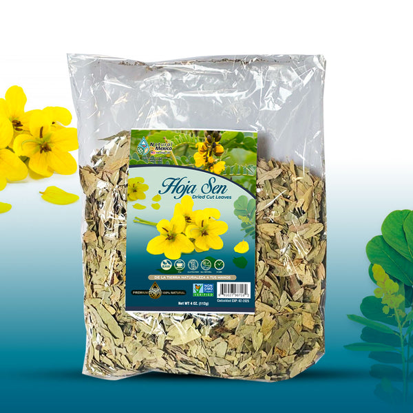 Hojas Sen Herbal Tea 4 oz-113g Dried Senna Leaves Tea