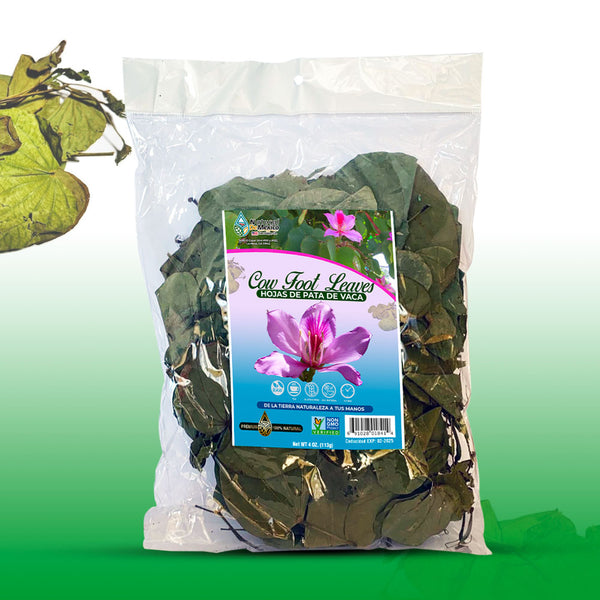 Hojas de Pata de Vaca Cow’s Foot Leaves 4 oz-113g Natural Glucose Support