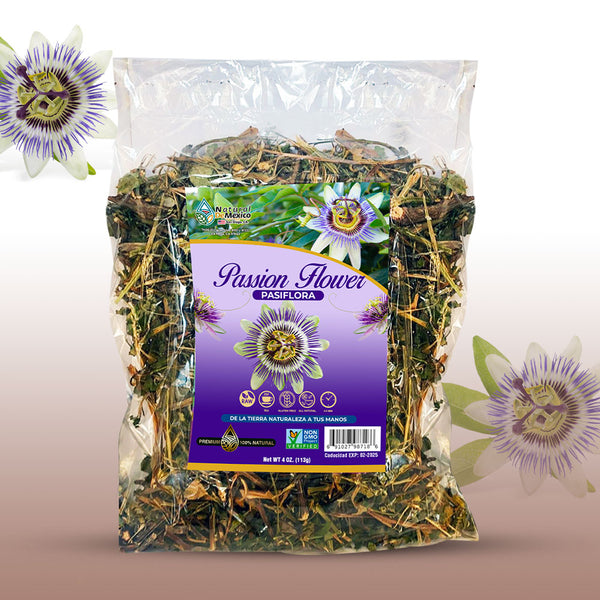 Pasiflora Té Passion Flower 4 oz-113g Flor de la Pasión