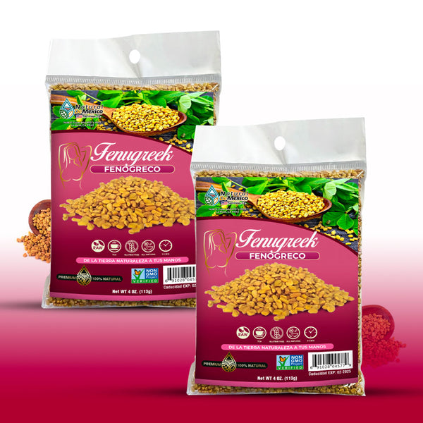 Semillas de Fenogreco 8 oz-227g (2/4 oz) Para Aumentar Bustos y Glúteos