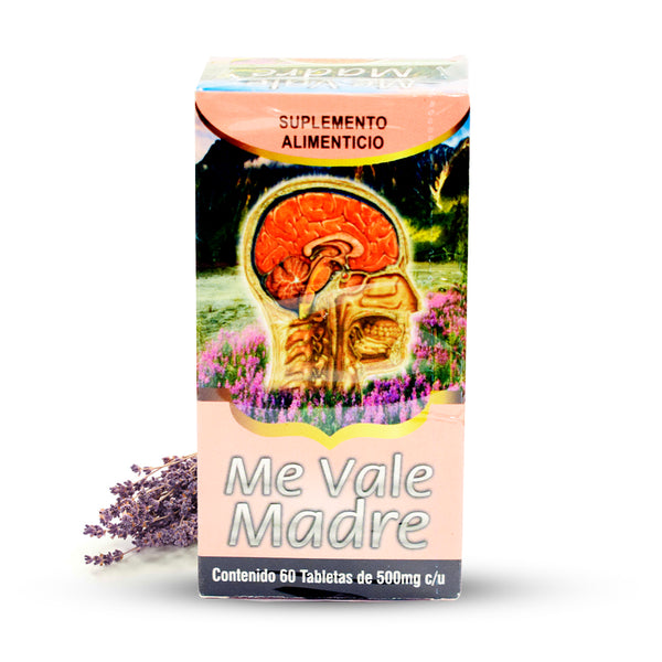 Pastillas Me Vale Madre el Dolor Relajante Natural