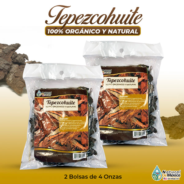 Tepezcohuite Herbal Tea 8 oz-227g (2/4 oz) Skin Care