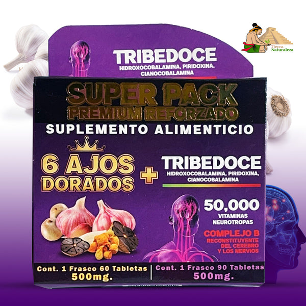 Tribedoce 50000 Complejo B Reconstituyente del Cerebro y los Nervios