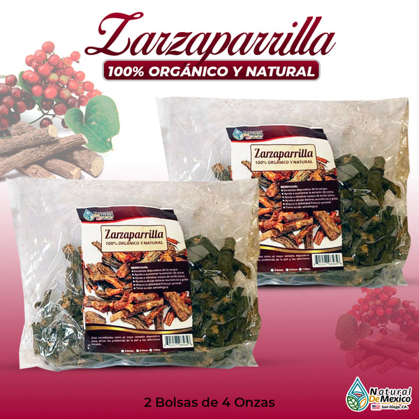 Raíz de Zarzaparrilla Herbal Tea 8oz-227g. 2/4 oz. Infusion Mexican Herb
