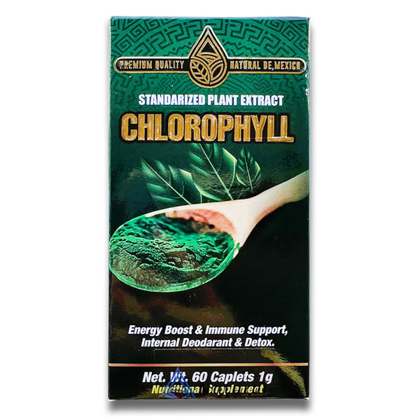Clorofila Suplemento 60 Caplets Oxigenar, Depurar, Desintoxicar los Organos