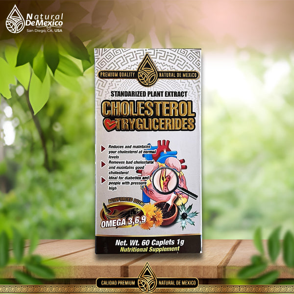 Colesterol y Triglicéridos Suplemento Capetas Cholesterol and Triglycerides