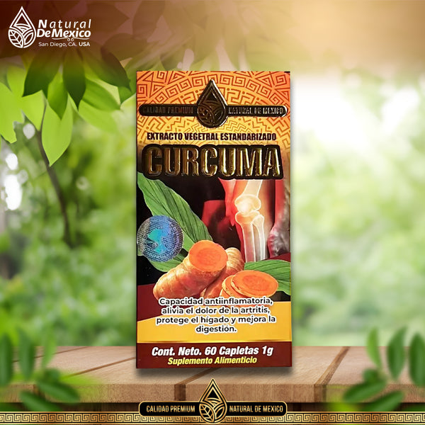 Curcuma 95% Curcuminoids Turmeric 60 Caps. 1g. Turmeric Extract Antiinflamatorio