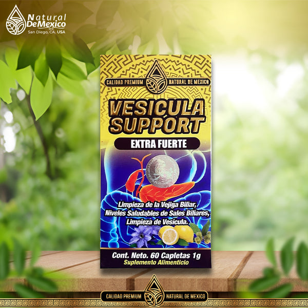 Suplemento Vesicula Support 60 Capletas Limpieza de Vejiga Biliar