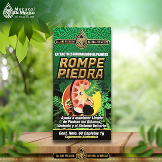 Suplemento Rompe Piedras Ayuda a Mantener Los Rinones Limpios de Piedras 60ml