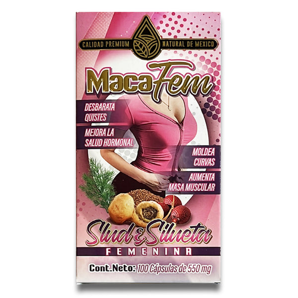 Suplemento Maca Fem MacaFem Supplement 60 Caplets