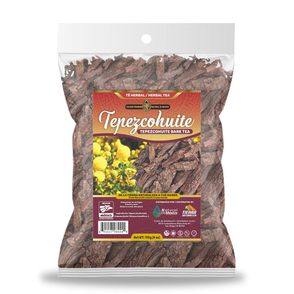 Tepezcohuite Corteza Té Herbal 113g - 4 oz / Tepezcohuite Bark Herbal Tea 113g - 4 oz