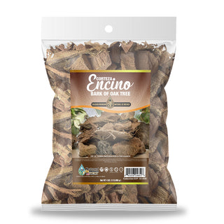 Corteza de Encino Oak Bark 4 onzas Te Tea 4 Oz.
