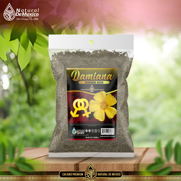 Damiana Leaf Hierba Tea 4 oz-113g. Leaf Turnera Diffusa