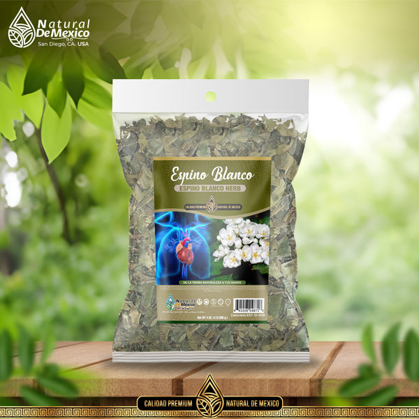 Espino Blanco Herbal Tea 4 oz.-113g Organic Hawthorn Berry Natural Mexican Herb
