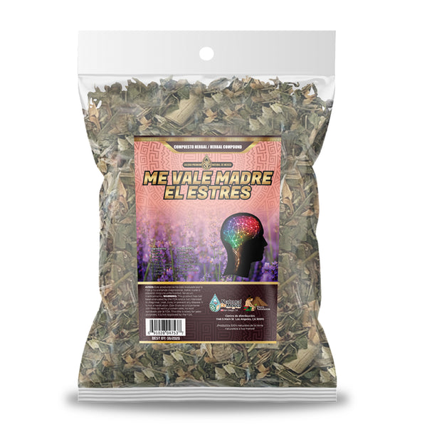 Me Vale Madre el Estrés Compuesto Herbal Tea Mezcla de Plantas para el Estrés
