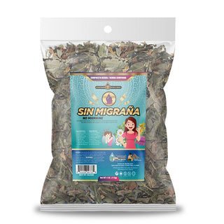 Migraña Herbal/Tea 4 Oz-113gr. For Migraine And Headache Migraña y sus Síntomas