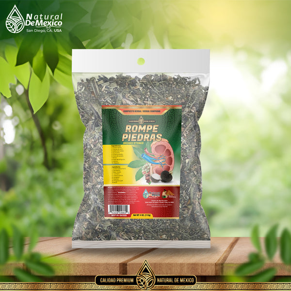 Rompe Piedras Herbal Tea 4 oz. 113gr. Stonebreaker Tea Piedras, Vejiga, Vesicula