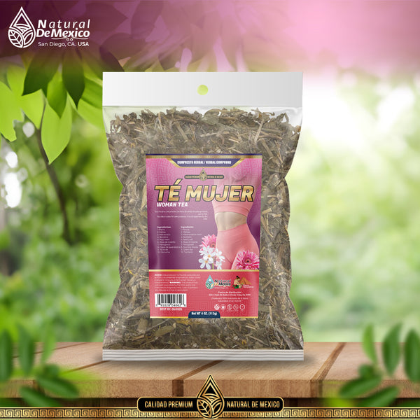 Te Mujer Woman Tea (Women Care BlendHerbs Tea) balance hormonal 4 onzas-113g.