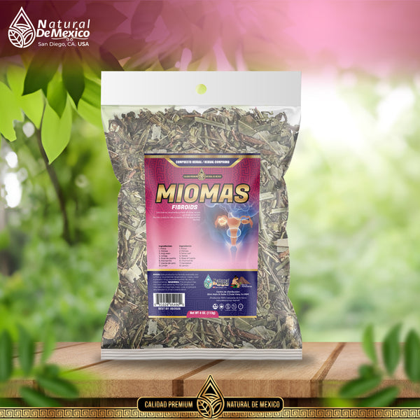 Compuesto Herbal Miomas 4 Oz Miomas Ovaricos y Uterinos