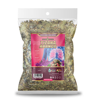 Tizana de Abango Expectorante natural para los pulmones 4 onzas - 113 gramos