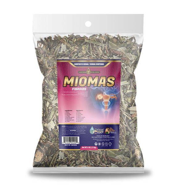 Compuesto Herbal Miomas 4 Oz Miomas Ovaricos y Uterinos
