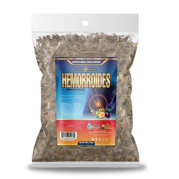 Compuesto Herbal Hemorroides Ayuda a Reducir Picazon y Sintomas Principales 4 Oz