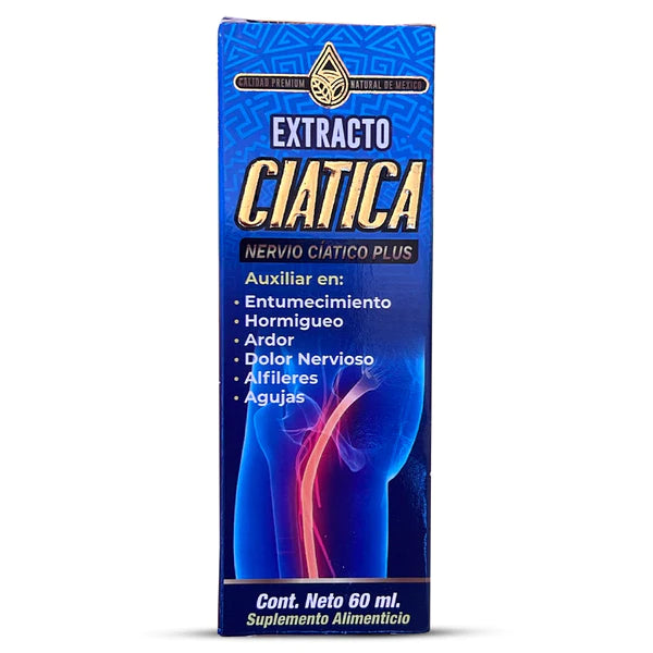 Extracto Ciatica Siatica Sciatic Nerve 60 ML