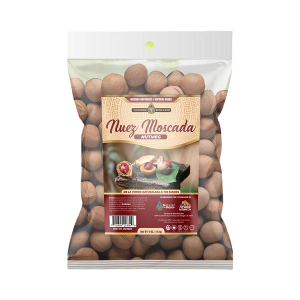 Nuez Moscada Nutmeg Natural Organic Organica 4 Oz.