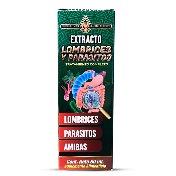 Extracto Lombrices y Parasitos Worm and Parasites 60 ML
