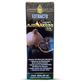 Extracto Ajo Negro Premium 60ml.