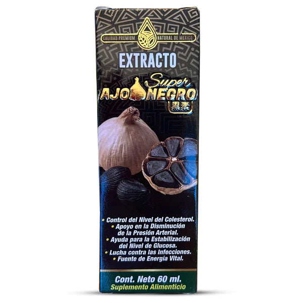 Extracto Ajo Negro Premium 60ml.