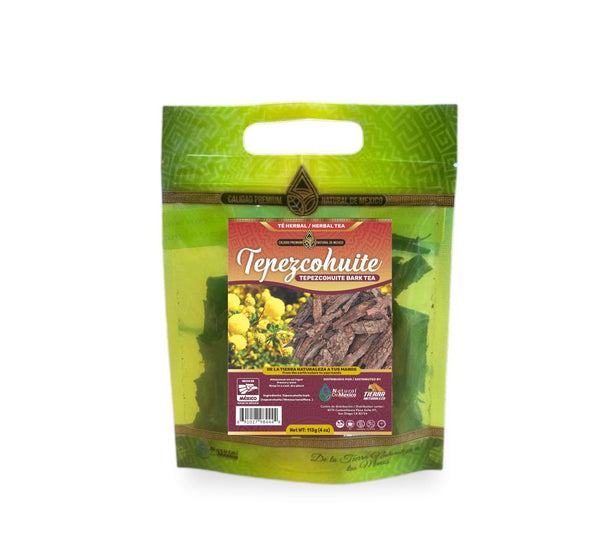Tepezcohuite Corteza Té Herbal 113g - 4 oz / Tepezcohuite Bark Herbal Tea 113g - 4 oz