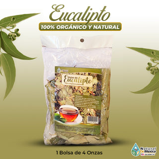 Hojas de Eucalipto Té 4oz-113g Eucalyptus Leaves