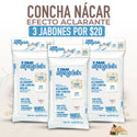 3 Esponjabones Concha Nacar