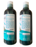 2 Pack Shampoo de Bergamota Organico con Moringa y Romero Shampoo 16 Fl Oz Enriquecido Premium Quality