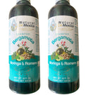 2 Pack Shampoo de Bergamota Organico con Moringa y Romero Shampoo 16 Fl Oz Enriquecido Premium Quality