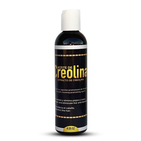 Aceite de Creolina 4 oz. 118 ml. Para Crecer y Limpiar el Cabello