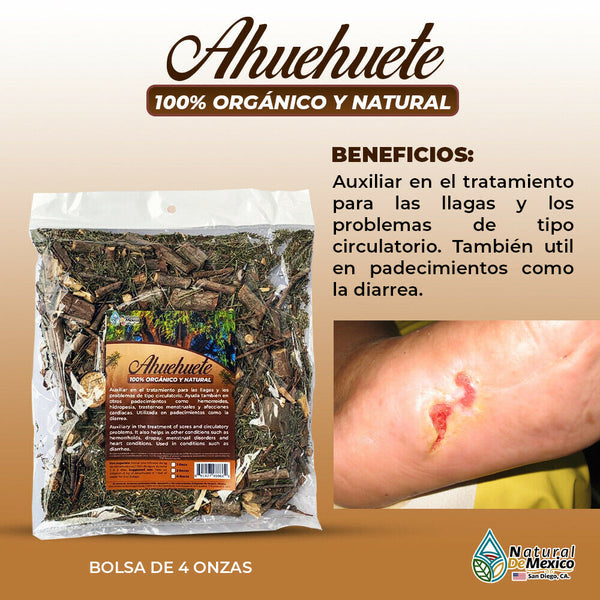 Ahuehuete, Sabino Herb Tea 4 oz. 113gr. Ciprés de Moctezuma México