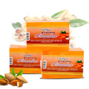 Jabón Barra de Extracto de Leche de Almendra Pack de 3