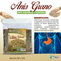 Anis Grano Herb Tea 4 oz. 113 gr. Anise Seeds Grain