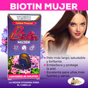 Suplemento Biotin Mujer La Mejor Vitamina Ultra Biotina Cabello, Piel y Uñas