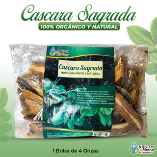 Cascara Sagrada Bark 4 oz-113g. Herbal/Tea Laxante Natural