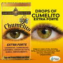 Chumelito Gotas para Cataratas Carnosidad Lagrimeo Ardor de Vista Nubes Empañamiento Extra Grande 40ml
