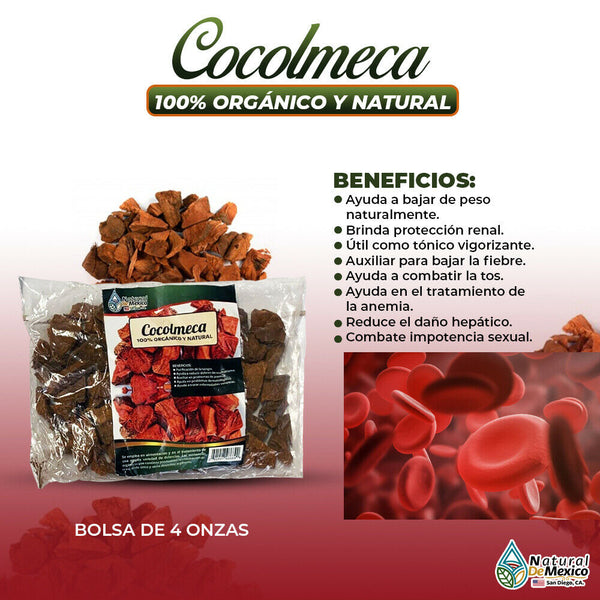 Cocolmeca Mexican Herb Tea 4 oz. 113 gr. Raíz de Cocolmeca de México