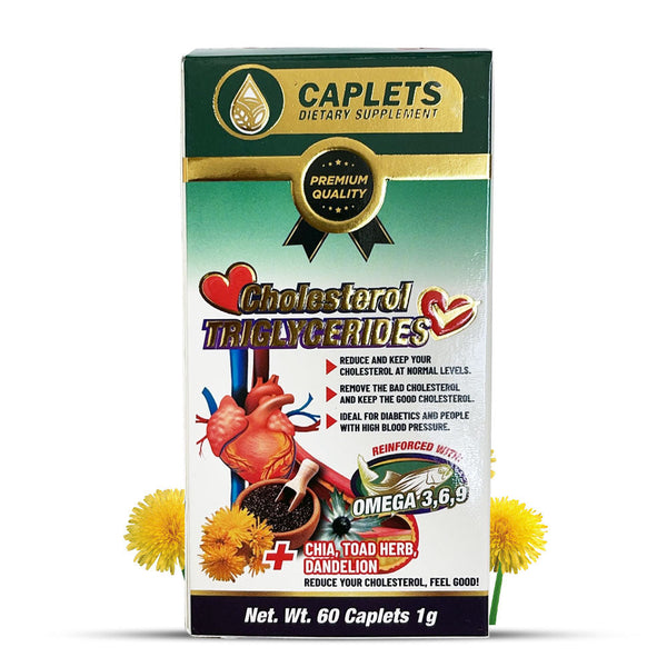 Cholesterol and Triglycerides Supplement Capetas Cholesterol and Triglycerides