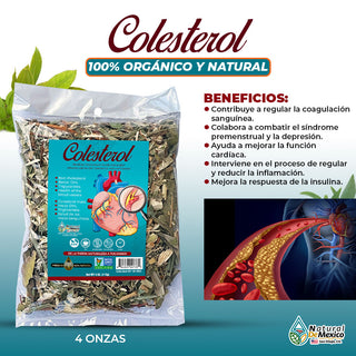Compuesto Herbal Colesterol Bolsa de 4 Oz Colesterol Saludable