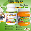 Pastillas y Gel Raíz de Toronjil Quema Grasa y Control de Peso