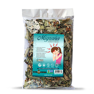 Compuesto Herbal para la Migraña Bolsa de 4 Oz
